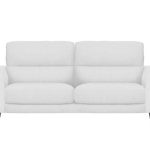 Axel 3 Seater BV Leather Sofa  BV Star White | Bed Sava