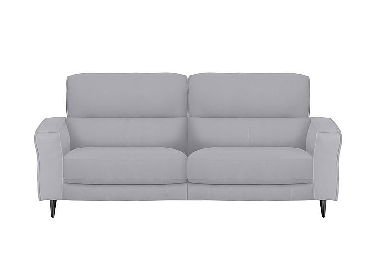 Axel 3 Seater HW Leather Power Recliner Sofa - Grey