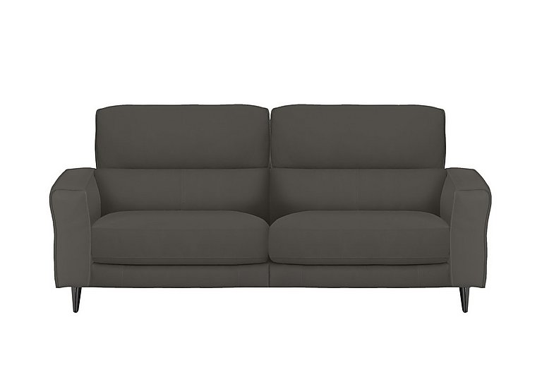 Axel 3 Seater HW Leather Power Recliner Sofa - Elephant