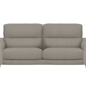 Axel 3 Seater HW Leather Sofa  Feather | Bed Sava