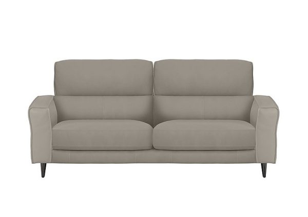 Axel 3 Seater HW Leather Sofa  Feather | Bed Sava