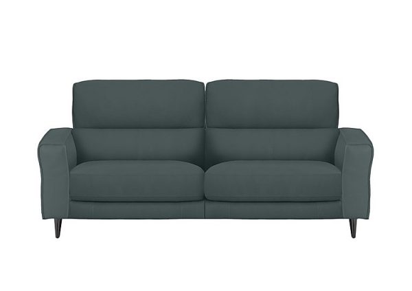 Axel 3 Seater NC Leather Power Recliner Sofa  NC Lake Green | Bed Sava