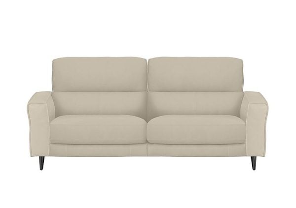 Axel 3 Seater NC Leather Power Recliner Sofa  NC Bisque | Bed Sava