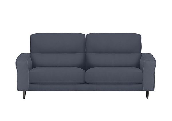 Axel 3 Seater NC Leather Sofa  NC Ocean Blue | Bed Sava