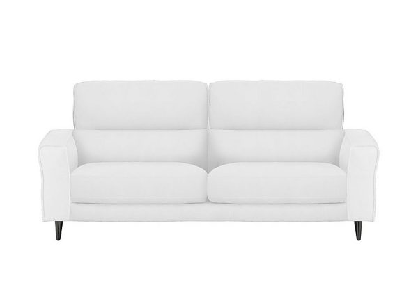Axel 3 Seater NC Leather Sofa  NC Star White | Bed Sava