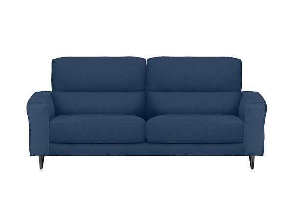 Axel 3 Seater NC Leather Sofa  Carribean Sea | Bed Sava