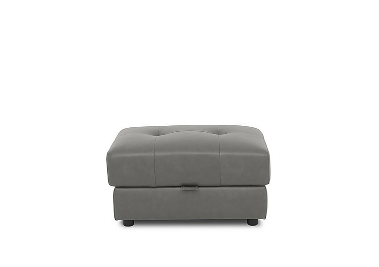 Boutique Goliath Leather Storage Footstool - Elephant