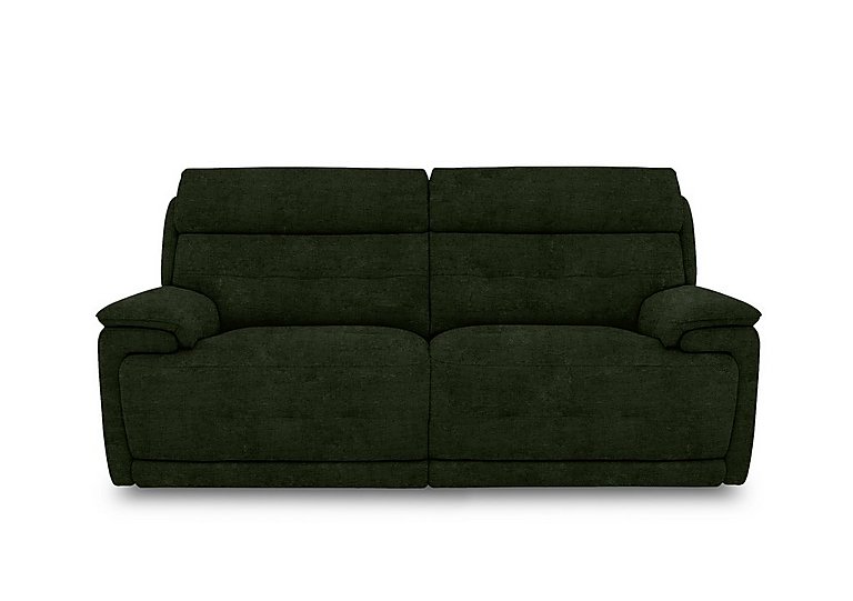 Brescia Fabric 3 Seater Sofa  Olive Green | Bed Sava