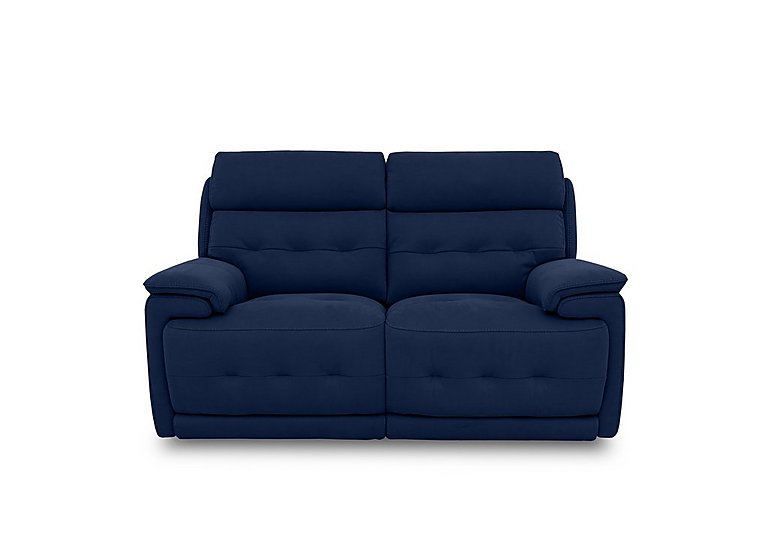 Brescia Fabric 2 Seater Sofa - Navy