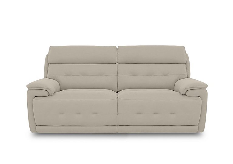 Brescia Fabric 3 Seater Sofa - R32 Light Khaki