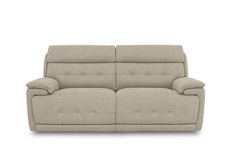Brescia Fabric 3 Seater Sofa - R28 Beige