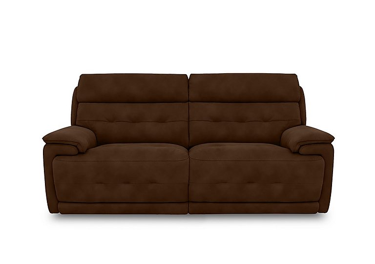 Brescia Fabric 3 Seater Sofa  R06 Caramel | Bed Sava