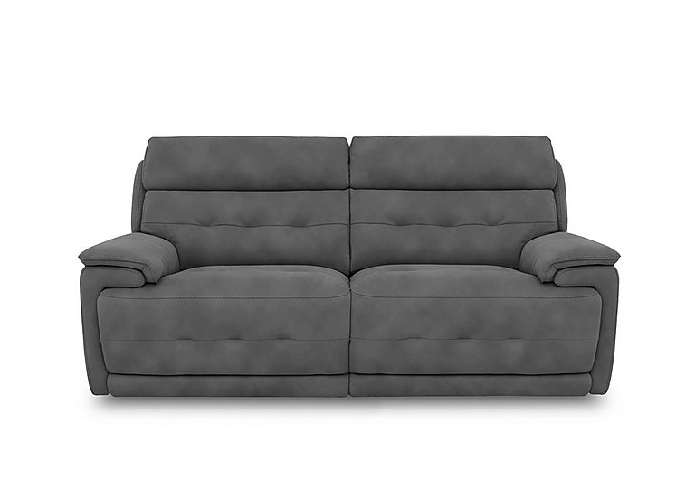 Brescia Fabric 3 Seater Sofa  Elephant | Bed Sava