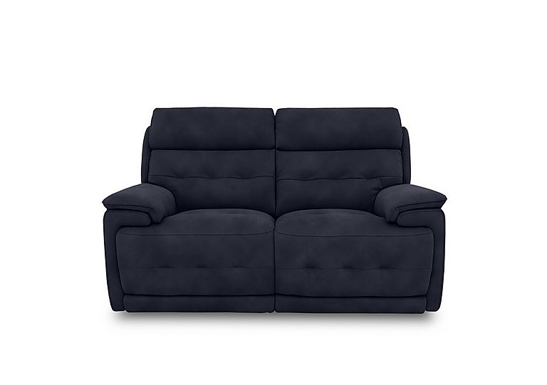 Brescia Fabric 2 Seater Sofa - R15 Navy Blue