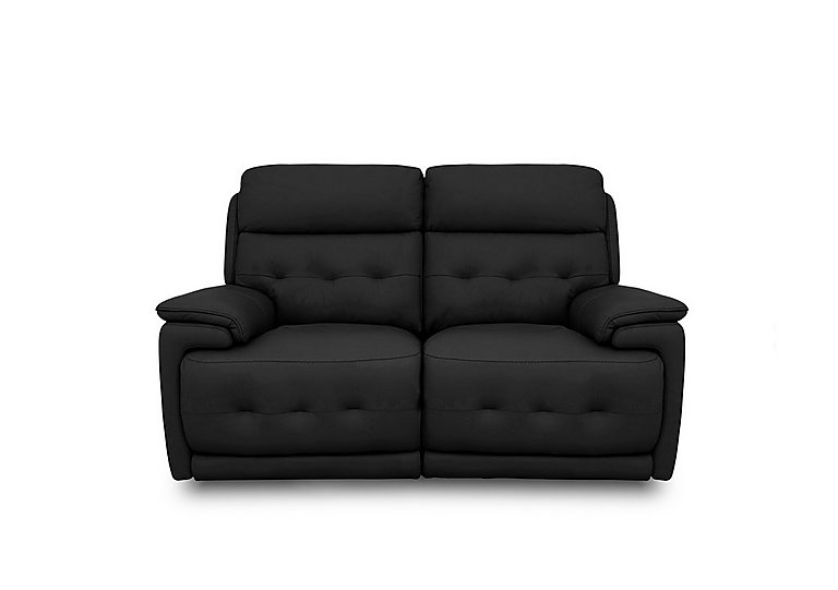Brescia BV Leather 2 Seater Sofa - Classic Black