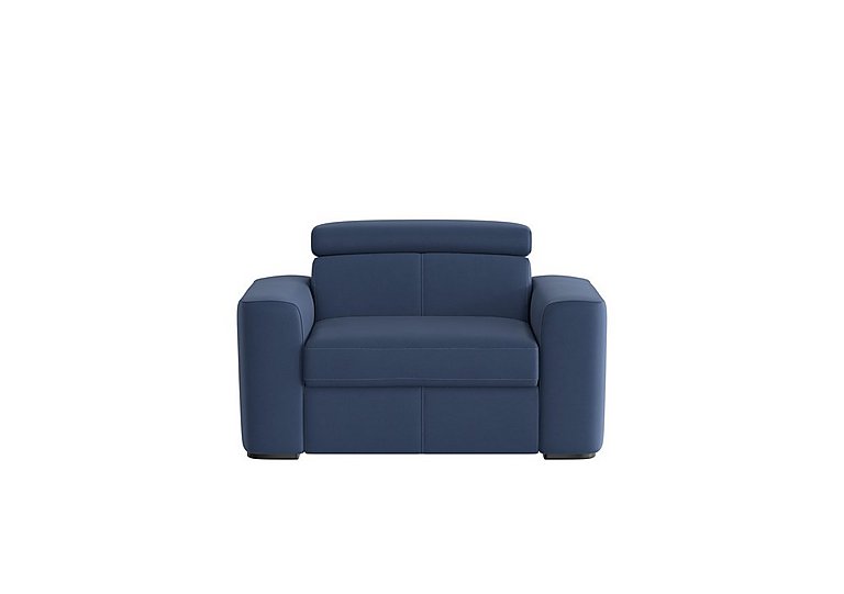 Infinity Large Fabric Armchair - Blue