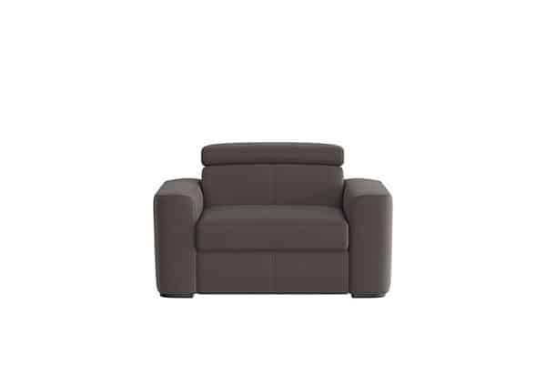 Infinity Large Fabric Armchair  Dark Grey | Bed Sava