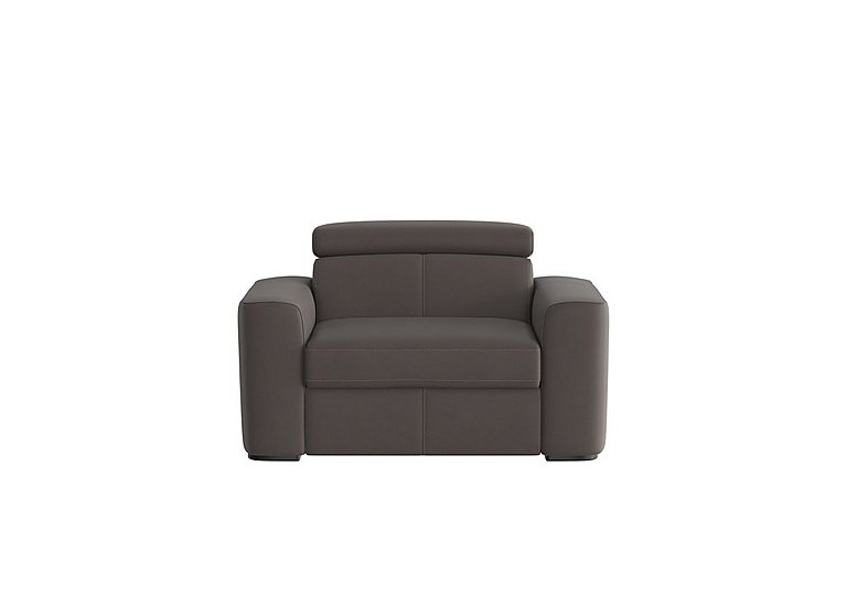 Infinity Large Fabric Armchair - Dark Grey