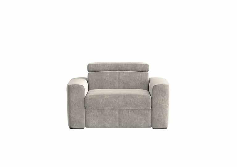 Infinity Large Fabric Armchair - Grey