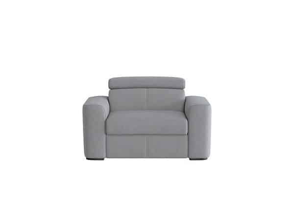 Infinity Large Fabric Armchair  Bluish Grey | Bed Sava