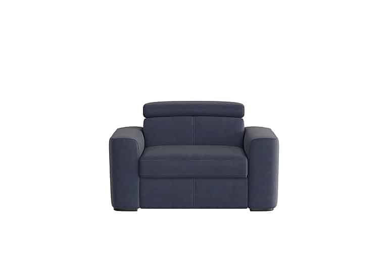 Infinity Large Fabric Armchair - R23 Blue