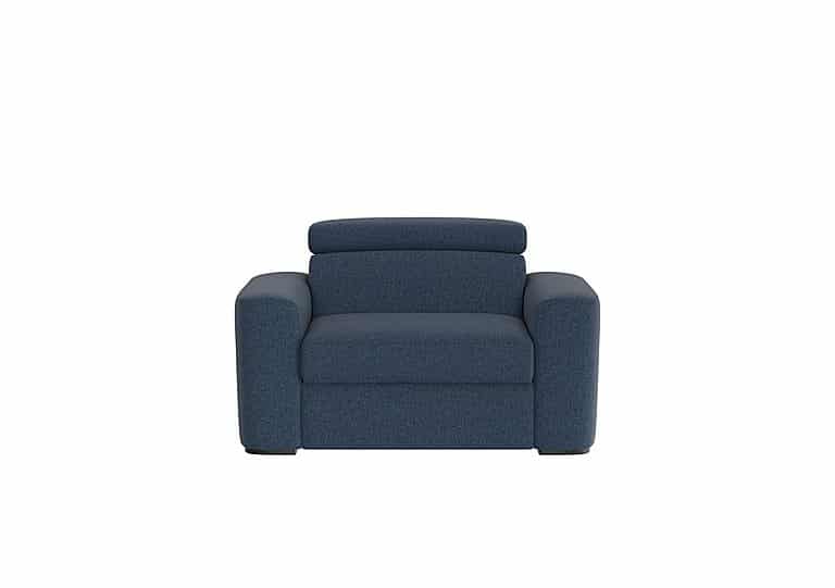 Infinity Large Fabric Armchair - R38 Blue