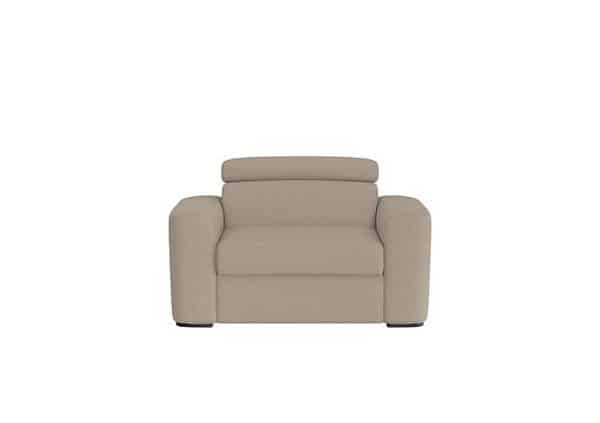 Infinity Large Fabric Armchair  R28 Beige | Bed Sava