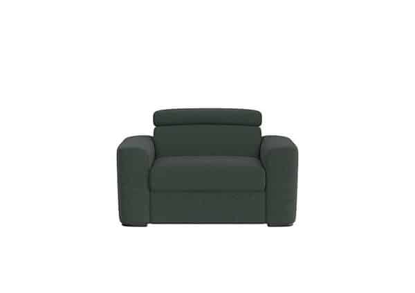 Infinity Large Fabric Armchair  Moss Green | Bed Sava