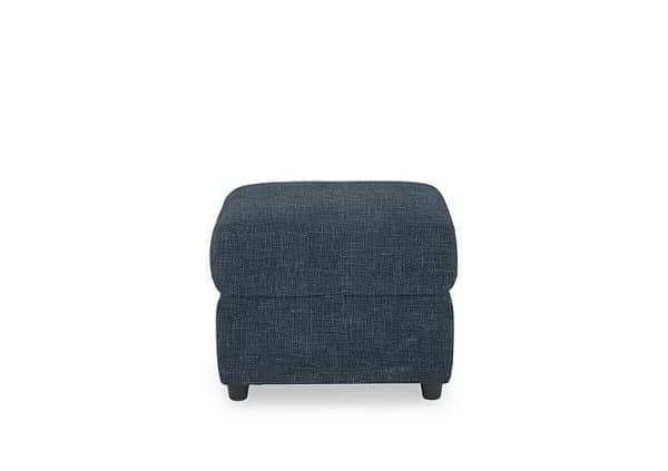 Dublin Fabric Storage Footstool  Halifax Charcoal | Bed Sava