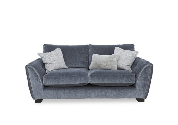 Oh So Glam Aphrodite 2 Seater Sofa  Dolphin | Bed Sava