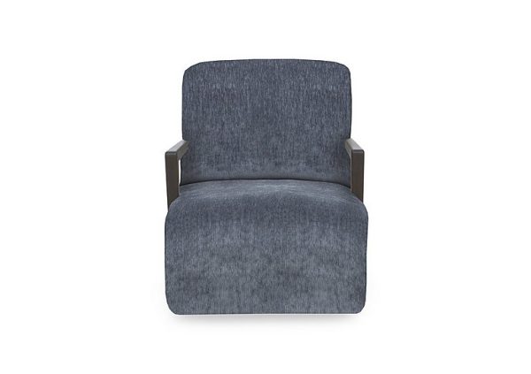 Oh So Glam Aphrodite Accent Swivel Chair  Dolphin | Bed Sava
