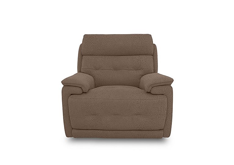 Brescia Fabric Chair with Power Recliner - Hazelnut