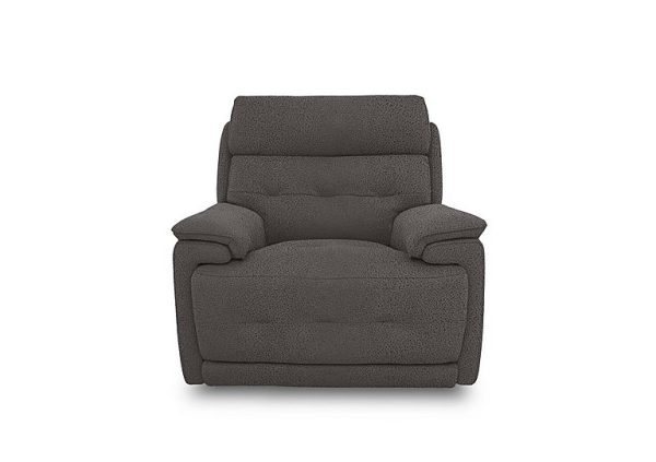 Brescia Fabric Chair  Dark Grey | Bed Sava