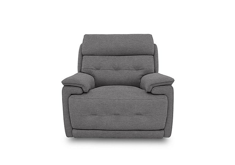 Brescia Fabric Chair - Charcoal Grey