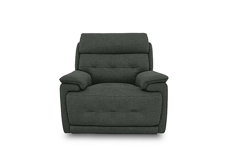 Brescia Fabric Chair with Power Recliner - Moss Green