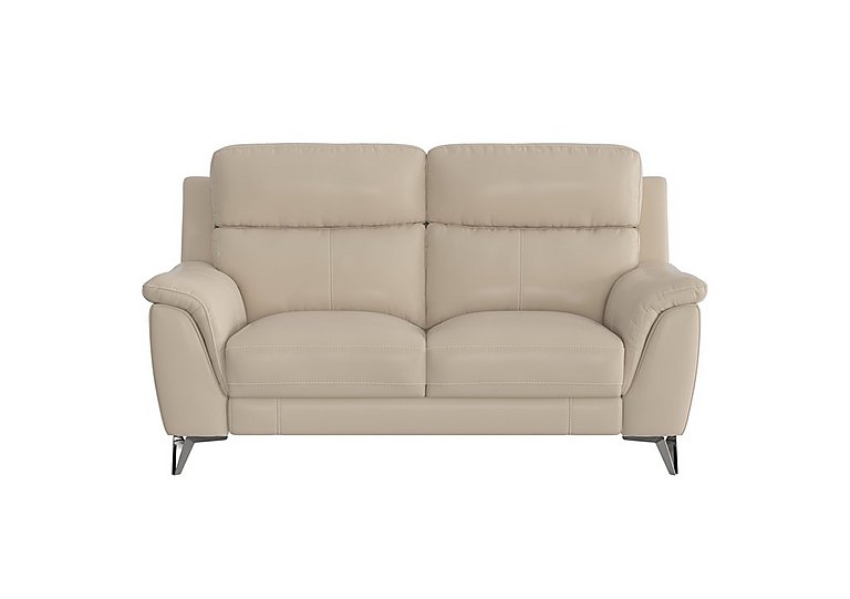 Contempo 2 Seater BV Leather Sofa - Dapple Grey
