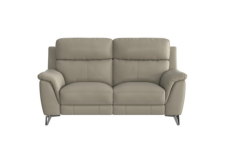 Contempo 2 Seater BV Leather Power Recliner Sofa - BV Taupe