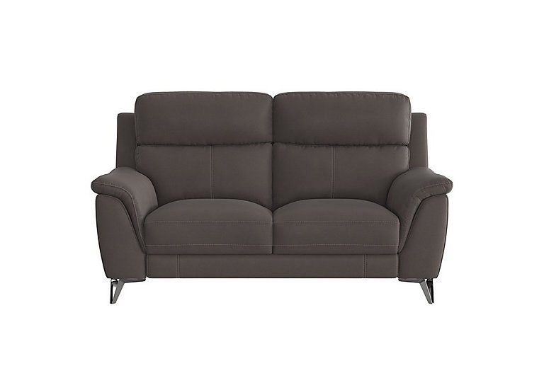 Contempo 2 Seater Fabric Sofa - Dark Grey
