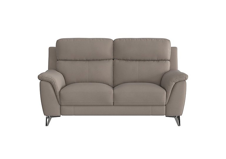 Contempo 2 Seater Fabric Sofa - Silver