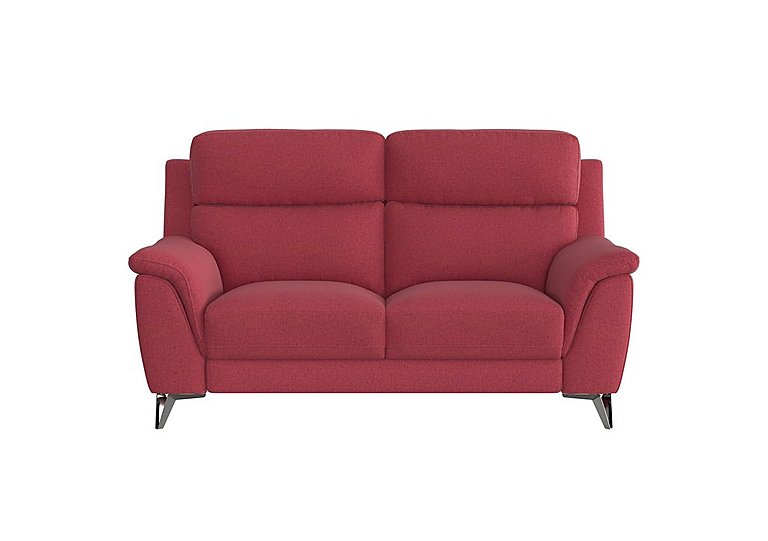 Contempo 2 Seater Fabric Sofa - Red