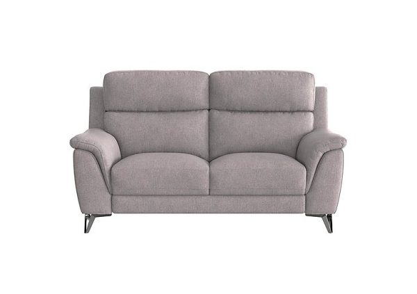 Contempo 2 Seater Fabric Sofa  R27 Pewter | Bed Sava