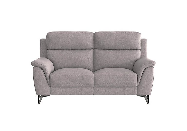 Contempo 2 Seater Fabric Power Recliner Sofa - R27 Pewter
