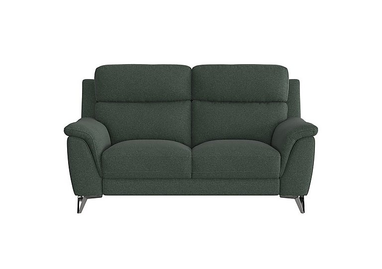 Contempo 2 Seater Fabric Sofa - Moss Green