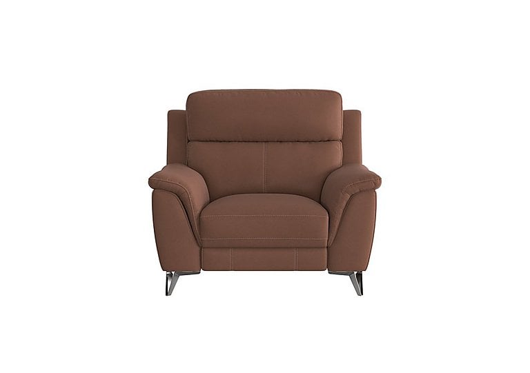 Contempo Fabric Armchair - Hazelnut