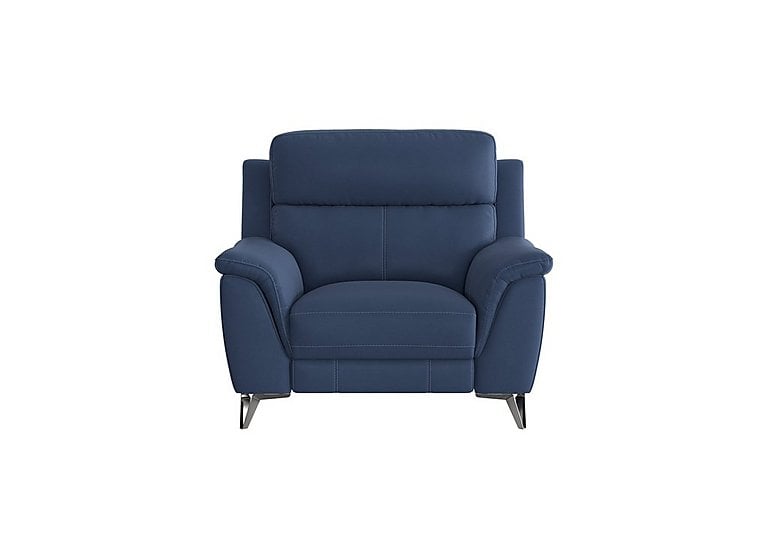 Contempo Fabric Armchair - Blue