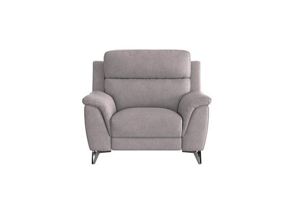 Contempo Fabric Armchair  R27 Pewter | Bed Sava