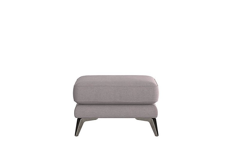 Contempo Fabric Footstool - R27 Pewter