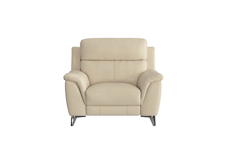 Contempo BV Leather Power Recliner Armchair - BV Bisque