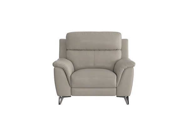 Contempo NC Leather Armchair  Feather | Bed Sava