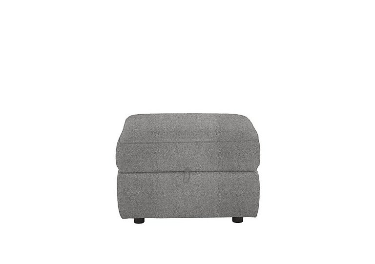 Comfort Story - Fabric Storage Footstool - Haze